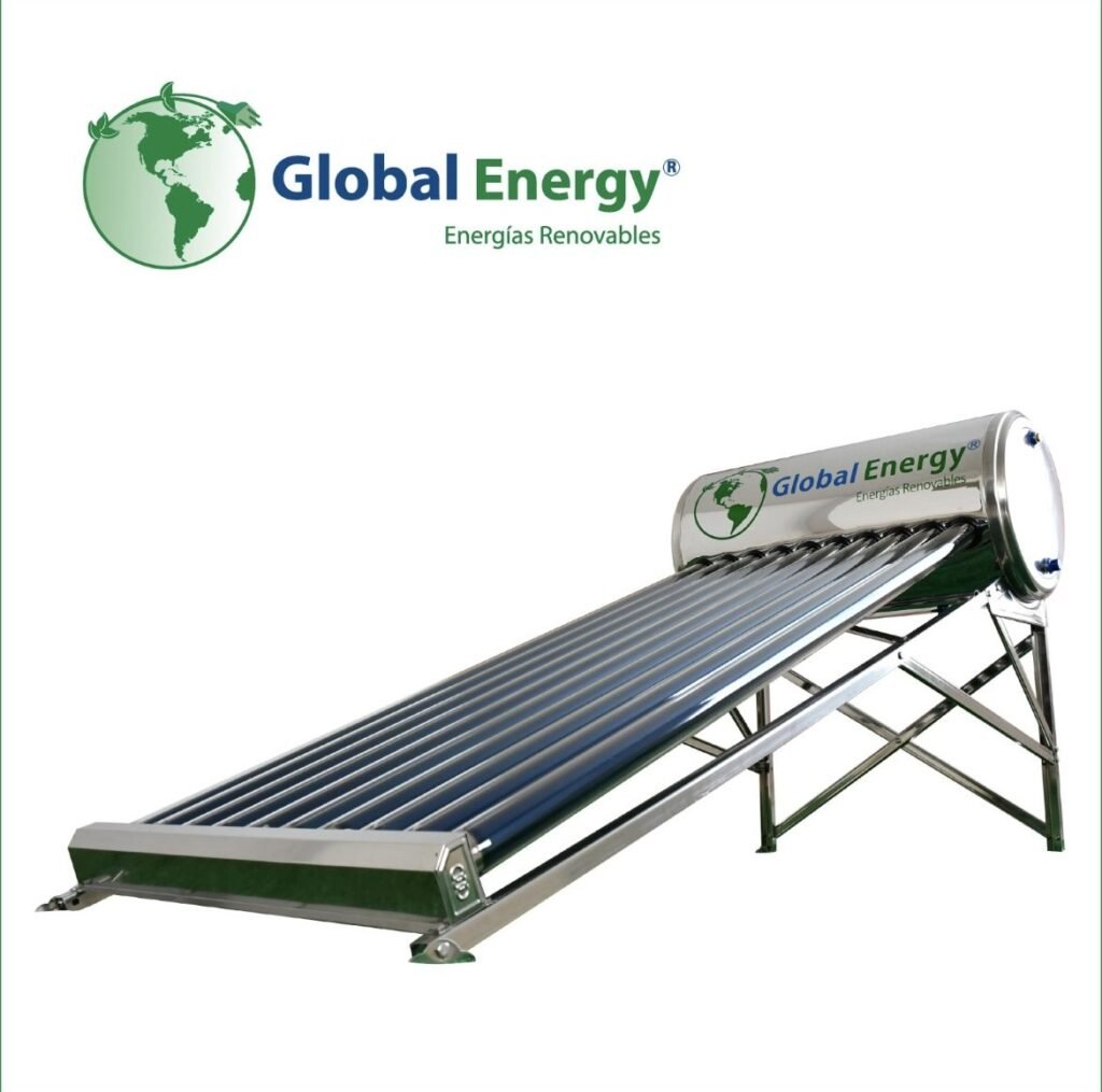 Calentador solar Heat Pipe Global Energy para crédito INVI, 150 litros