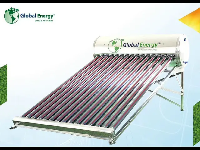 Cómo funciona un calentador solar Global Energy